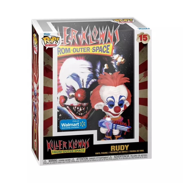 Funko Pop! VHS Cover-Killer Klowns Vinyl Figure (Walmart Exclusive) In Hand RARE