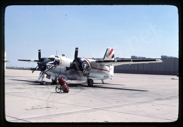 US Navy Grumman C-1A 146057 Aug 76 Kodachrome Slide/Dia