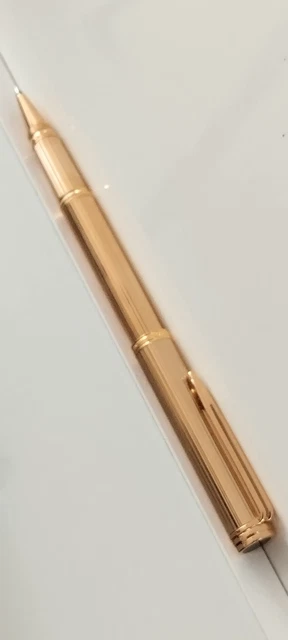 Stylo Roller Waterman Goutte Watermina - Plaqué Argent - Modèle Rare Milleraie - Occasion Avec Recharge