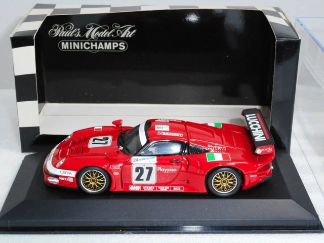 MINICHAMPS 1/43 PORSCHE 911 Gt 1 27 Le Mans 1997 Bms