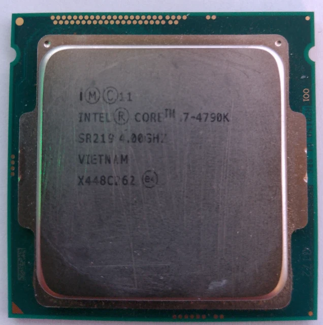 Intel i7-4790K SR219 4.0Ghz LGA1150 ジャンク INTEL CORE I7-4790K SR219 4.0GHz £46.03 - PicClick UK