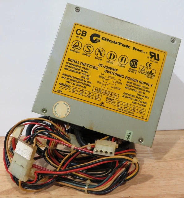 GlobTek Inc.  ST-230WHF Power Supply - Mega Touch Take it to the Maxx