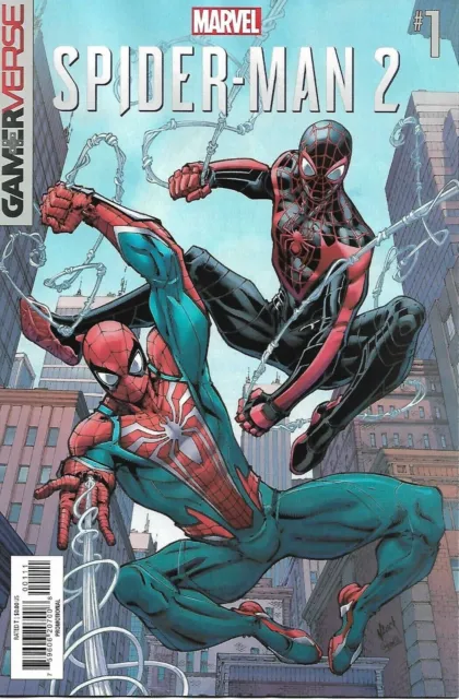 Spider-Man 2: Gamerverse #1 FCBD Promo Peter & Miles 1st app of The Hood Marvel