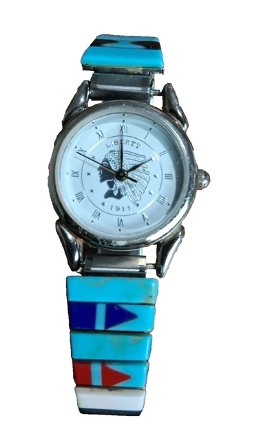 BINLUN Bracelet Montre En Cuir Crazy Horse - 18mm à 24mm - Boucle Argent Ou Noir - Pour Homme/Femme