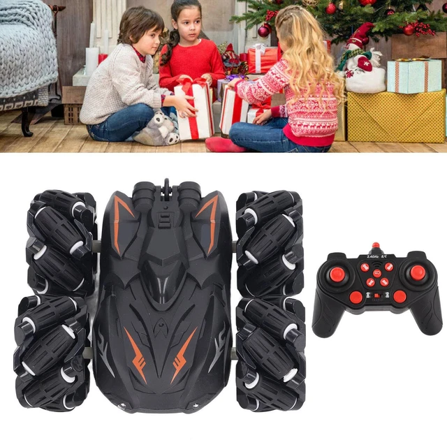 RC STUNT CAR Interesting 360 Degree Rotation Prevent Interference ...