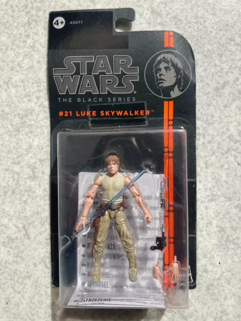 Star Wars Black Series BS #21 Luke Skywalker Dagobah training neuf 10cm hasbro