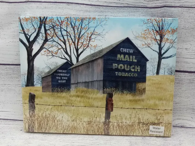 Treat Yourself by Billy Jacobs, Canvas Picture, 8"x10", Mail Pouch Tobacco Barn