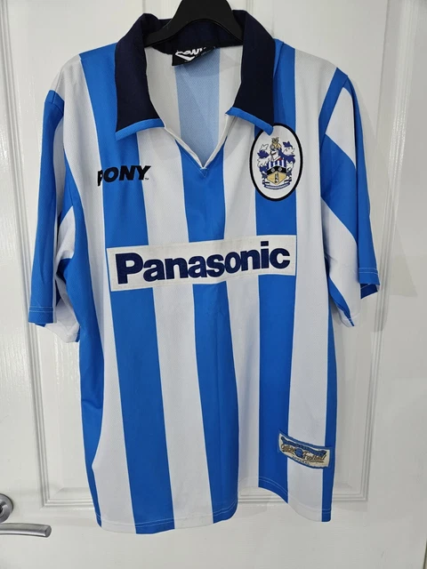 Tablier De Cuisine Rétro Personnalisé - Maillot Huddersfield Town 1997 (Extérieur) - Unisexe