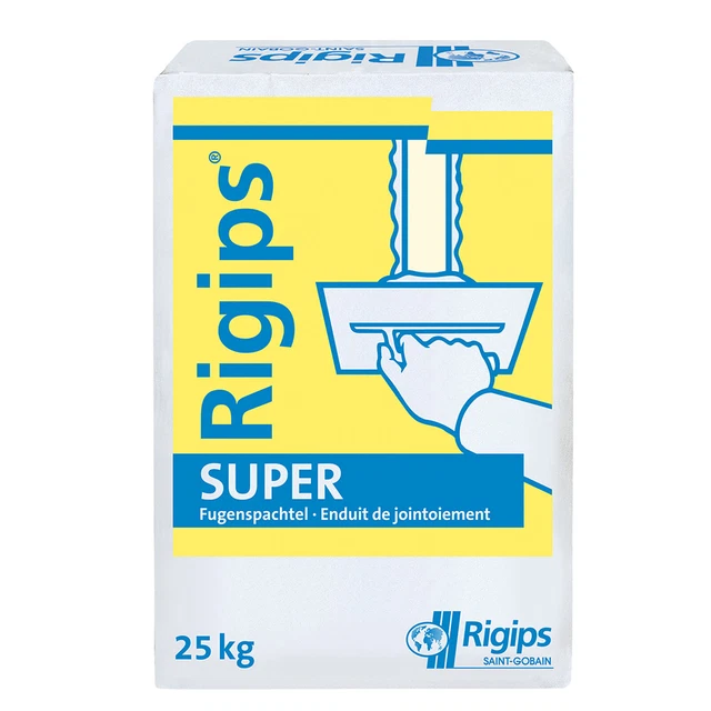 Rigips SUPER Fugenfüller Fugenspachtel Spachtelmasse Spachtel Gipskarton 25 kg
