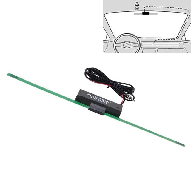 Antenna Radio Fm 12V Amplificazione Segnali Fm-Am-Lw-Sw Uhf CH14 - 62