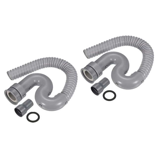 Femelle G1-1/2 Crépine Tube 2 Set Expandable Tuyau Trousse Scellage Anneau