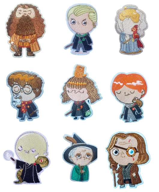HARRY POTTER INSPIRED Characters Iron On Patch Sew on Transfers