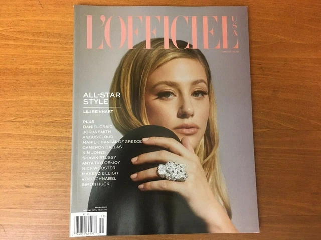 L'OFFICIEL MAGAZINE- SPRING 2020 Lili Reinhart Anya Taylor-Joy/Makenzie