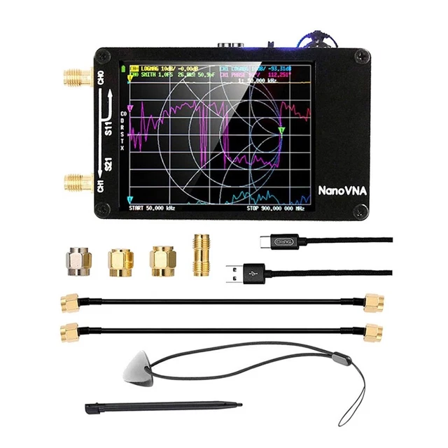 Upgraded Version -H Vector Antenna Analyzer 10KHz-1.5GHz MF HF VHF U N3H1
