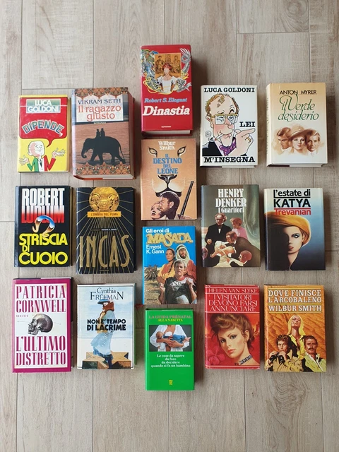 Lotto di libri 16 volumi COPERTINA RIGIDA