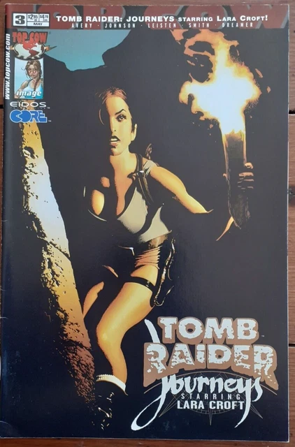 Tomb Raider: Journeys #3, Adam Hughes Cover, Top Cow/Image Comics, May 2002, Fn-