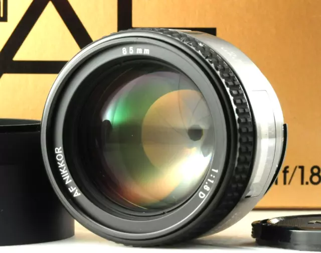 Near MINT in Box Nikon AF Nikkor 85mm f/1.8 D Telephoto Prime Lens From Japan