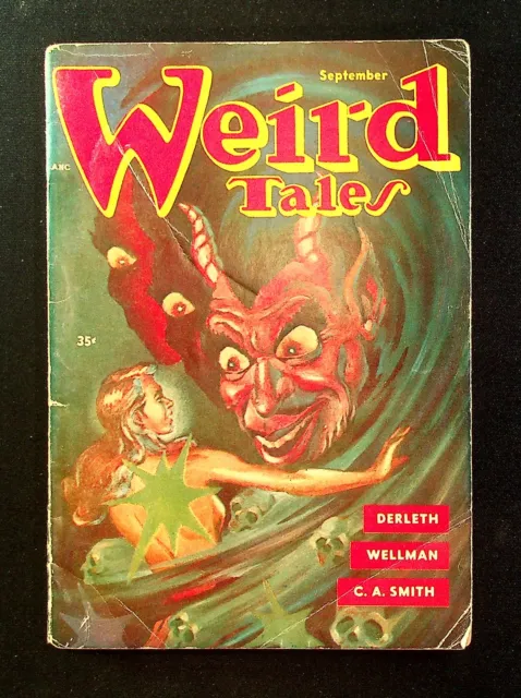 Weird Tales Pulp 1st Series Sep 1953 Vol. 45 #4 VG