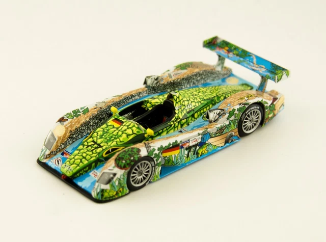 Audi R8 Crocodile 1/18 Maisto - Voiture Miniature Le Mans - Verte Neuve