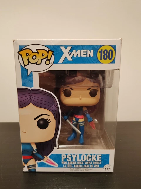 Psylocke Funko Pop Vinyl Figure Vaulted Marvel X-Men #180 +protector