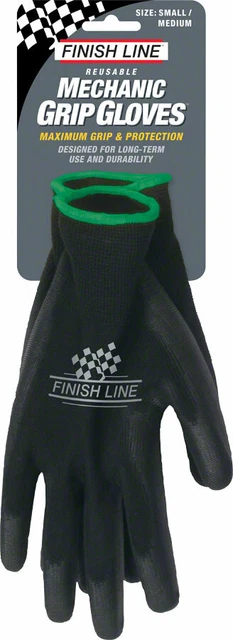 Finish Line BIKE MECHANIC'S GRIP GLOVES Latex Free Medium