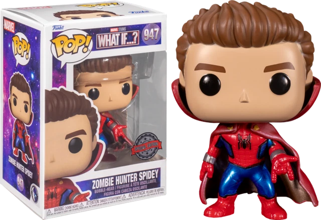Funko Pop Zombie Hunter Spidey #947 Special Edition Sticker | Meses Sin