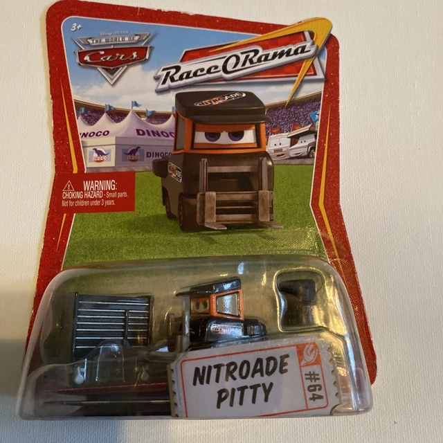 New Disney’s Pixar Cars Race O Rama NITROADE PITTY Car Toy, Ages Three And Up!