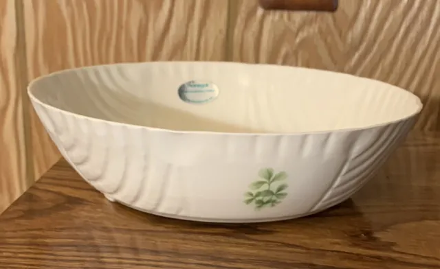 Donegal China Irish Parian Shamrock Porcelain 7.5” Bowl/ Dish