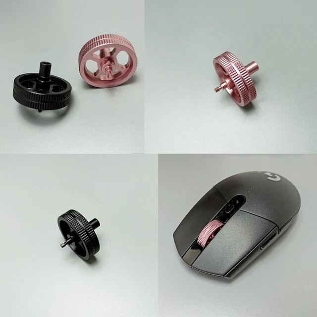 Roue De Défilement (molette) En Métal De Rechange Pour Souris Logitech G403, G703, G603 - Neuf