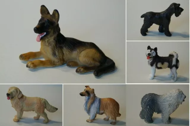 Schleich 16301-16326 Hund Hunde 1:12 dog dogs Raritäten Figuren zur Auswahl