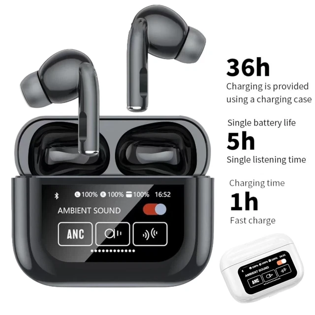 TWS WIRELESS EARBUDS Bluetooth 5.4 Earphones For Android & iPhone EUR