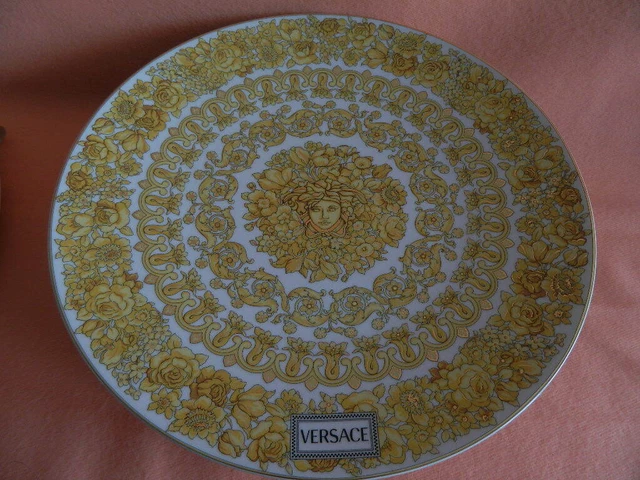 Platzteller 33 cm Medusa Rhapsody Versace Rosenthal Neu
