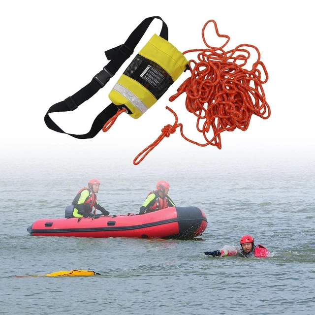 Throw Bag Throwing Pouch Throwing Line Rope for Whitewater Boating Boating