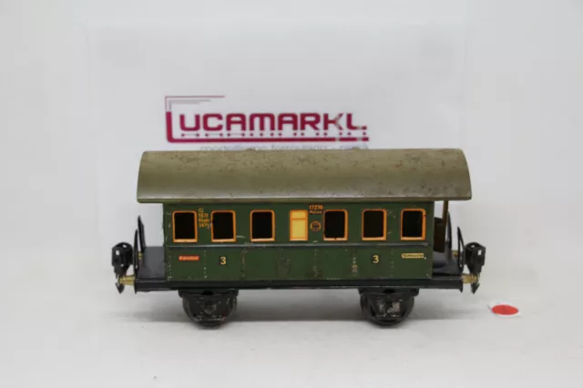 Märklin Spur 0 1727 Personenwagen mit Reichbahnemblem, Bauzeit 1933-1949 Marklin