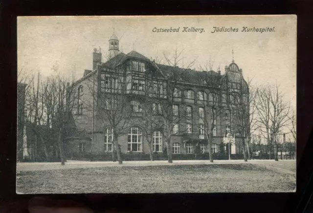 AK Kolberg Pommern Jüdisches Kurhospital 1914