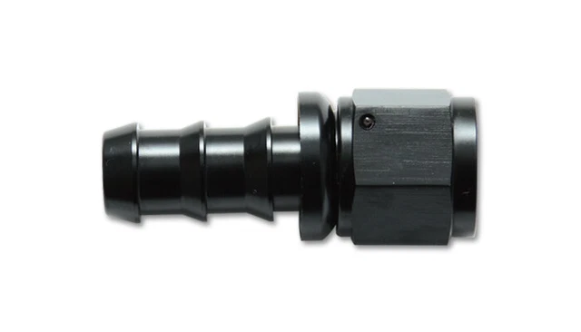 Vibrant Performance Straight Push-On Hose End Fitting; Size: -12AN