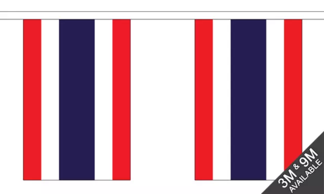 Thailand Bunting - 9 Metres 30 Flag Banner Decoration