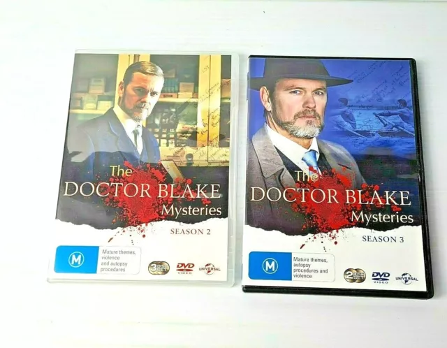 The Doctor Blake Mysteries Season 2 and 3 ( 5 discs) PAL Region 2 & 4 FREE POST