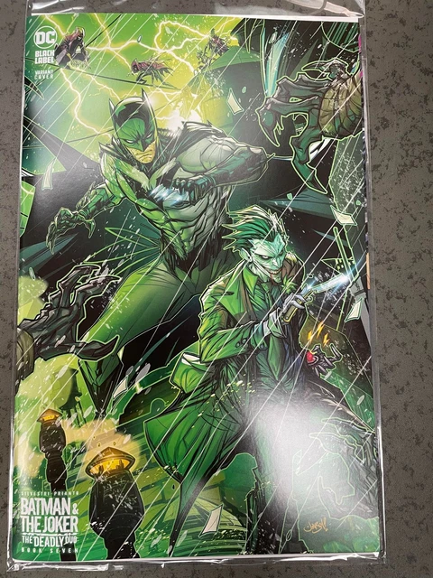 Batman & The Joker The Deadly Duo #7 (Of 7) Cover F 1:25 Jonboy Meyers Card Stoc