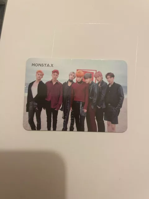 MONSTA X  Official PHOTOCARD 2nd Album TAKE1 ARE YOU THERE 