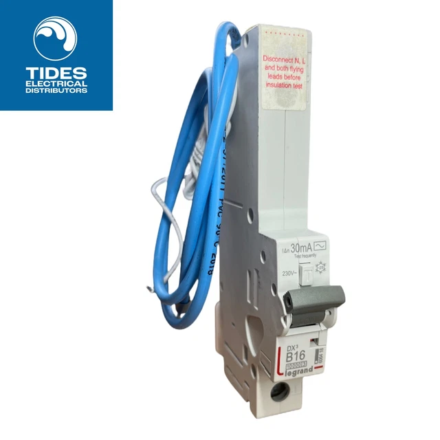 Legrand MCB B6 6A 03266 B10 10A 03268 B16 16A 03270 B20 20A 03271 B32 32A 03273 - Foto 4