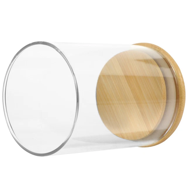 1 Set Windproof Candle Cover Clear Candle Cover Clear Glass Candle Holder