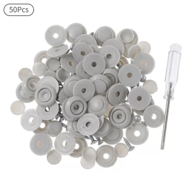 50Pcs Voiture Toit Arrêt Rivet Boucle Automobile Souligné Réparation Bouton +