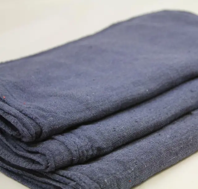 1000 INDUSTRIAL SHOP RAGS / CLEANING TOWELS Blue