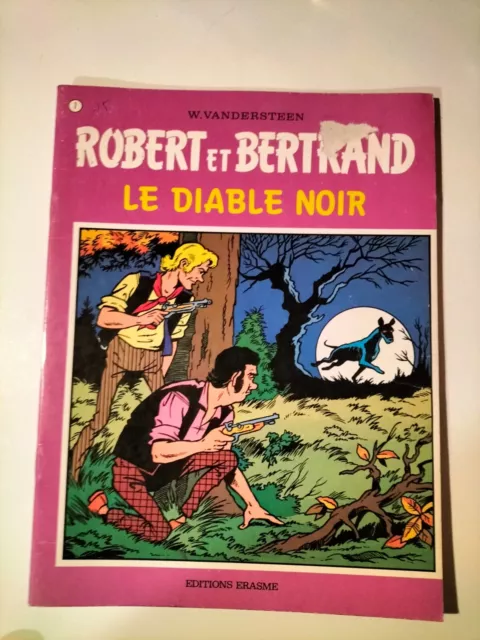 Eo 1976 Robert Et Bertrand T 7 Le Diable Noir Par Vandersteen (U123)