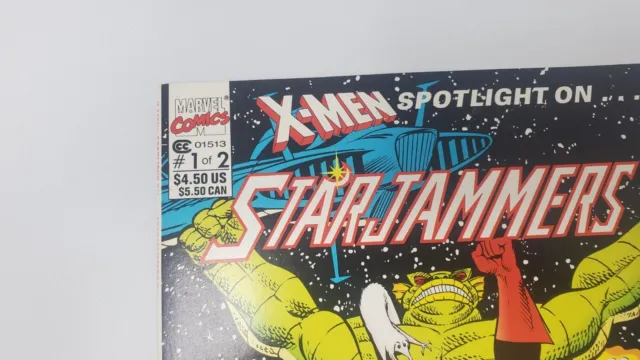 X-Men Spotlight: Starjammers #1 - 2, Complete Mini-Series Marvel 1990. 9 2 5