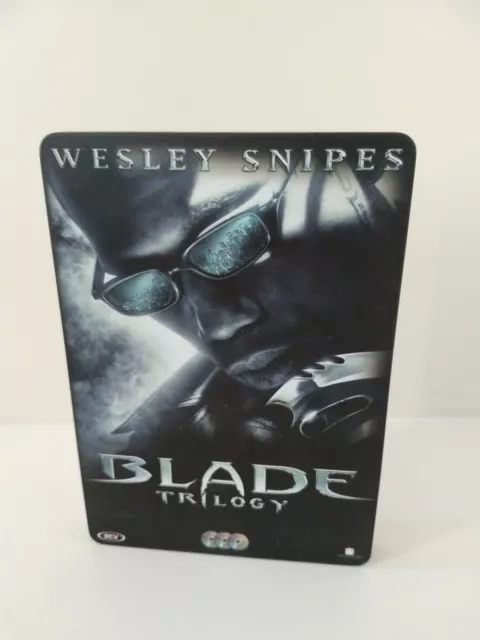 Marvel's Blade Trilogy DVD Set Steelbook Steelcase Wesley Snipes, Ryan Reynolds