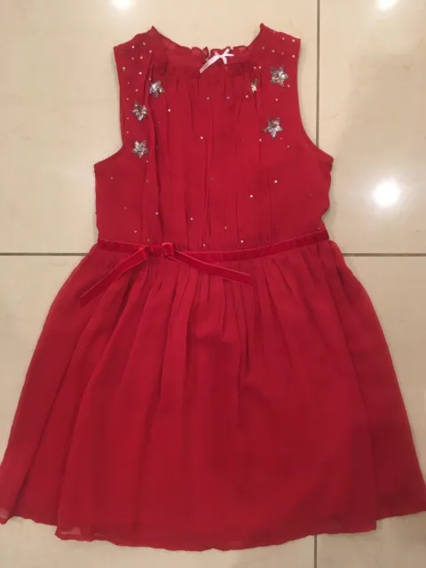 Girls Next Red Party Occasion Dress Age 11