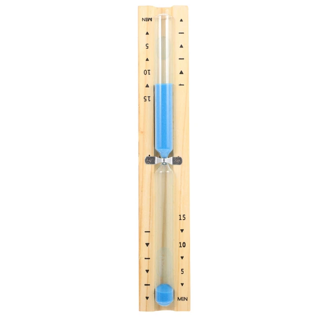 Set 3 Clessidre In Legno - Timer 1+3+5 O 3+5+7 Minuti, Per Cucina, Studio E Gestione Tempo