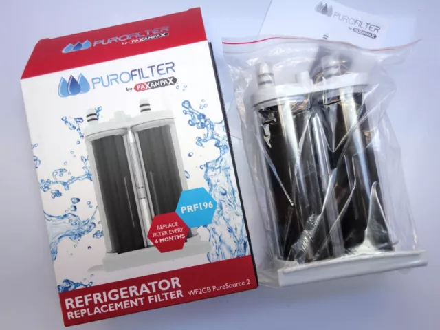 WF12 type water filter WF2CB, NGFC 2000, Puresource2, Frigidaire, Electrolux